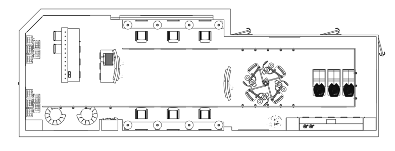 plattegrond, Maarten, Kurver, Interieurarchitect, SalonInterieur, SketchUp, CtrlDesign