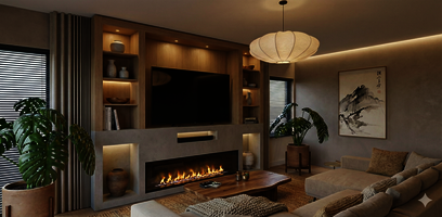 sketchupmodel cinnewall maarten kurver japandi