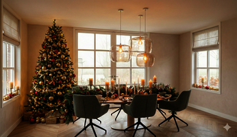 Romanticus kerst interieur interieurarchitect maarten kurver